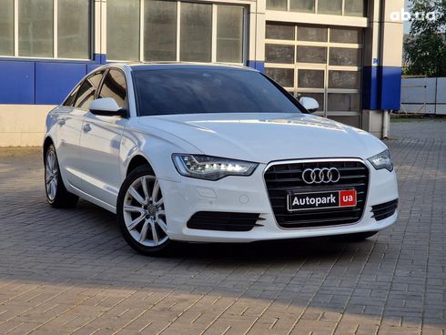 Audi A6 2014 белый - фото 24