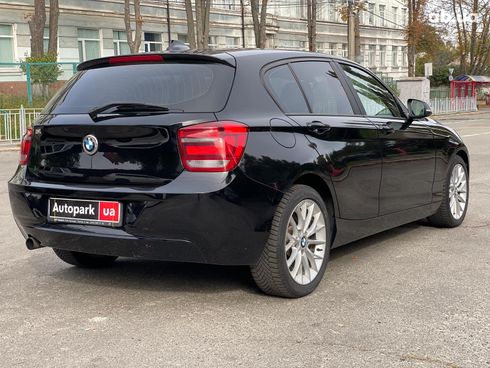 BMW 1 серия 2012 черный - фото 10