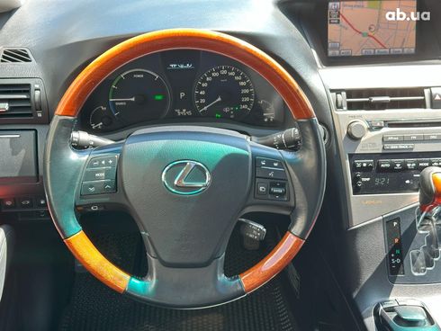 Lexus rx 450 h 2011 черный - фото 19