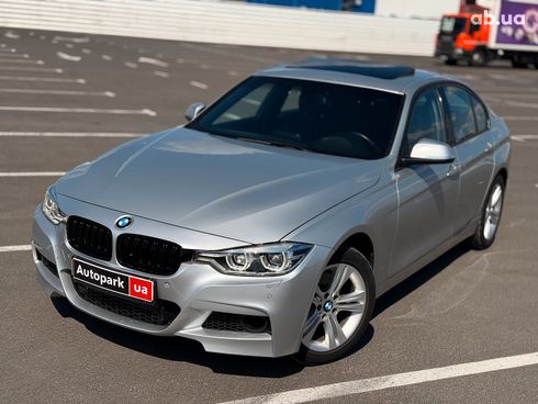 BMW 3 серия 2015 серый - фото 3