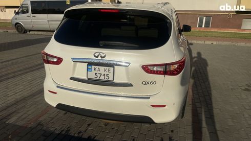 Infiniti QX60 2015 белый - фото 15