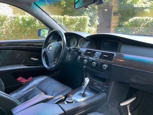 BMW 5 серия 2007 серый - фото 30