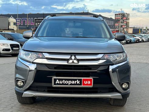 Mitsubishi Outlander 2017 серый - фото 2