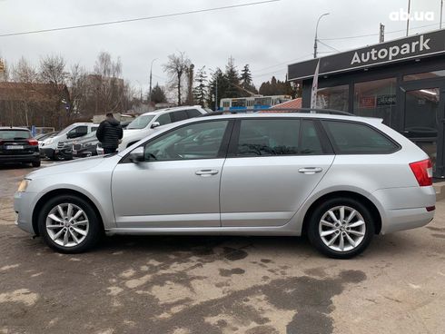 Skoda octavia a7 2016 серый - фото 8