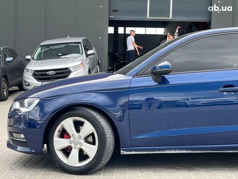 Audi A3 2016 синий - фото 4