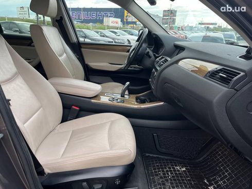 BMW X3 2010 коричневый - фото 41