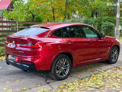 BMW X4 2020 красный - фото 12