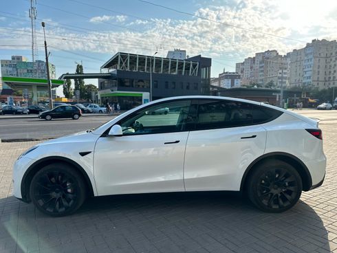 Tesla Model Y 2022 белый - фото 8