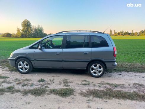 Opel Zafira 2004 серый - фото 5