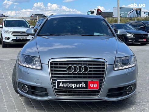 Audi A6 2009 серый - фото 2