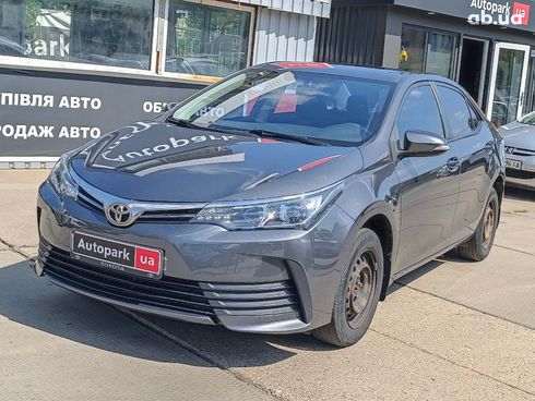Toyota Corolla 2016 серый - фото 3