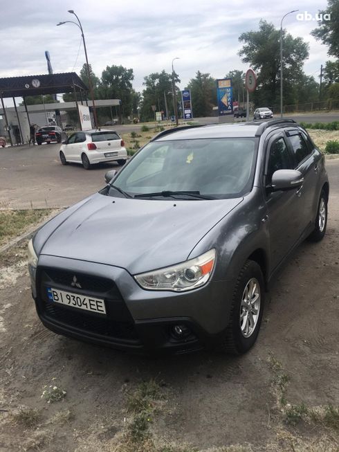 Mitsubishi ASX 2011 серебристый - фото 4