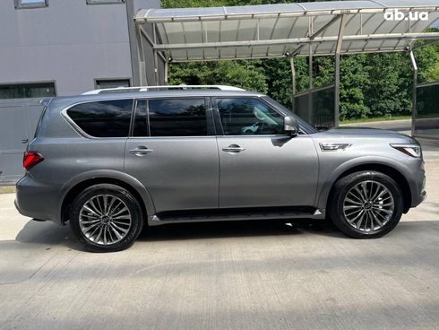 Infiniti QX80 2018 серый - фото 28