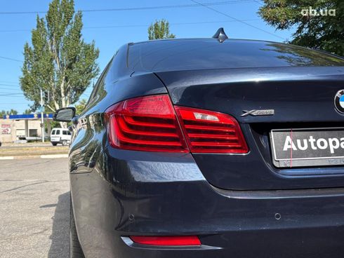 BMW 5 серия 2016 синий - фото 13
