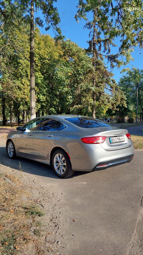 Chrysler 200 2015 серый - фото 11