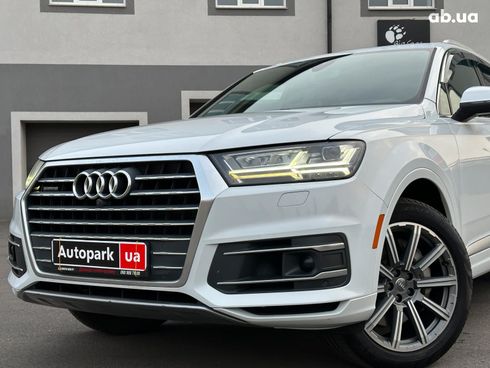 Audi Q7 2017 белый - фото 2