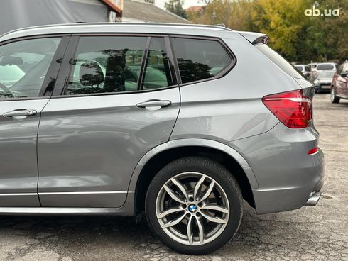 BMW X3 2015 серый - фото 19