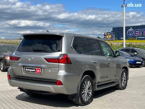 Lexus LX 2021 серый - фото 8