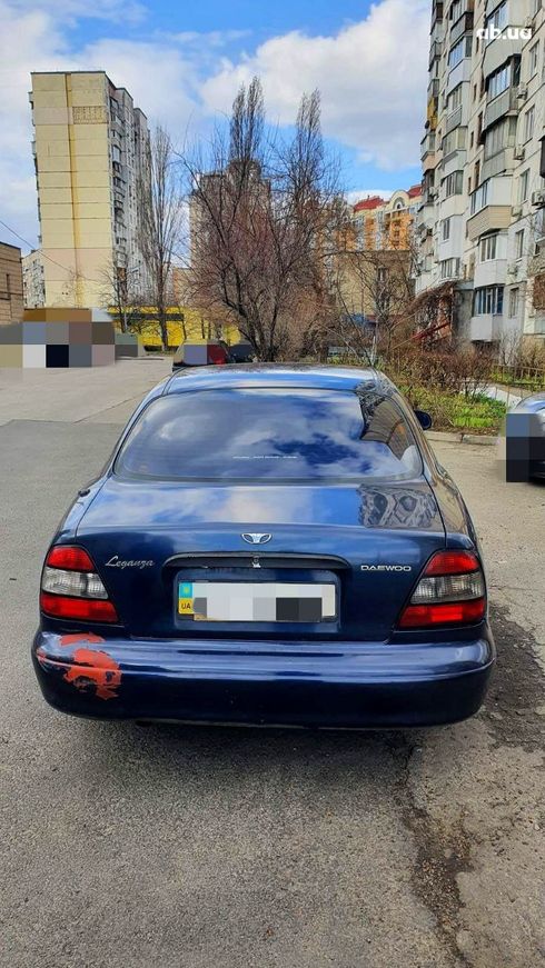 Daewoo Leganza 2001 синий - фото 6