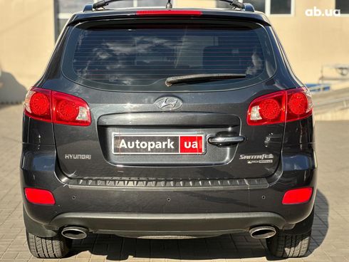Hyundai Santa Fe 2008 черный - фото 6