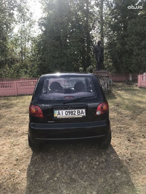 Daewoo Matiz 2008 черный - фото 4