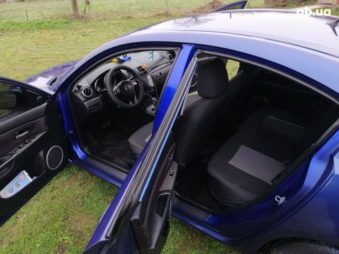 Mazda 3 2007 синий - фото 9