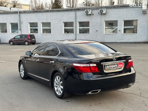 Lexus ls 460 2007 черный - фото 7