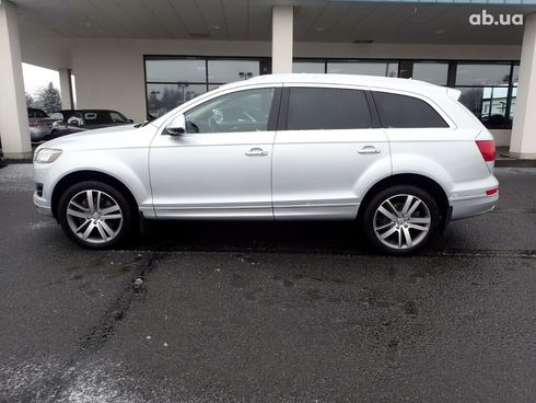 Audi Q7 2014 серебристый - фото 4