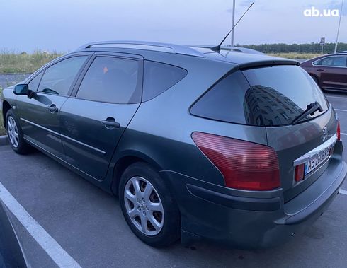 Peugeot 407 2005 серый - фото 7