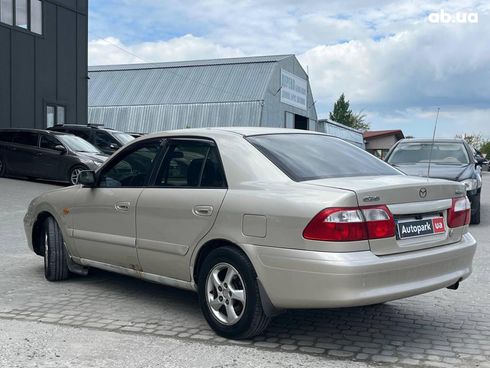 Mazda 626 2001 серый - фото 7