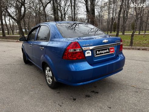 Chevrolet Aveo 2008 синий - фото 3