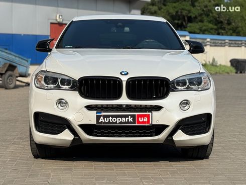 BMW X6 2017 белый - фото 2