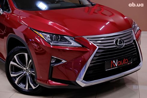 Lexus RX 2019 красный - фото 3