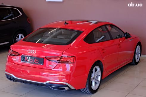 Audi A5 2021 красный - фото 5
