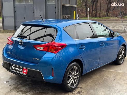 Toyota Auris 2014 синий - фото 7