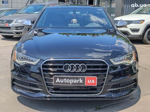 Audi A6 2013 черный - фото 2