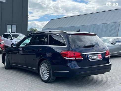 Mercedes-Benz E-Класс 2014 синий - фото 11