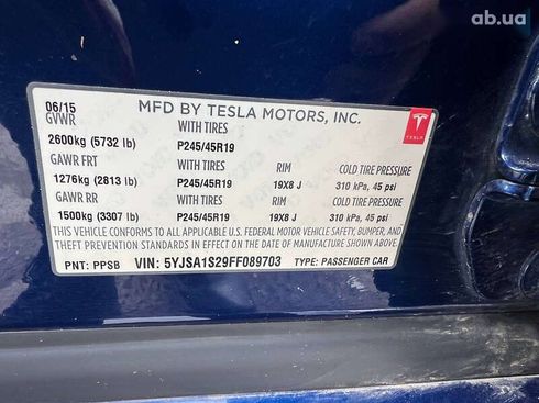 Tesla Model S 2015 - фото 7