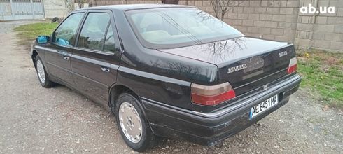 Peugeot 605 1991 зеленый - фото 3