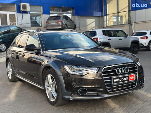 Audi a6 allroad 2013 коричневый - фото 8