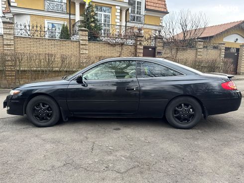 Toyota Solara 2003 черный - фото 7