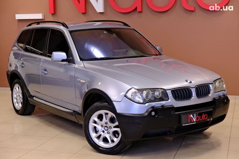 BMW X3 2004 синий - фото 4
