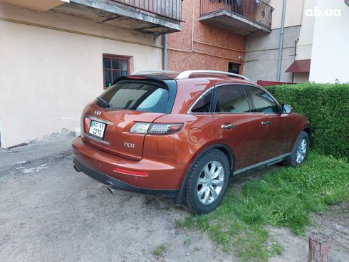 Infiniti FX-Series 2008 оранжевый - фото 11