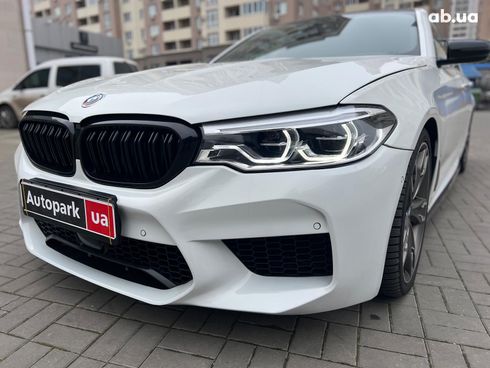 BMW 5 серия 2017 белый - фото 9