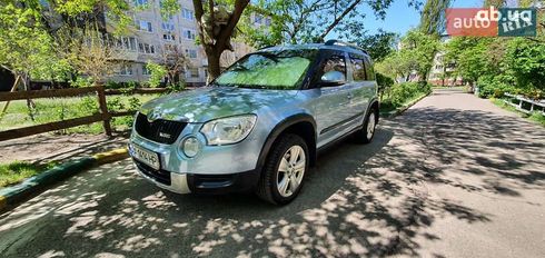 Skoda Yeti 2013 голубой - фото 5