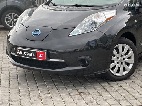 Nissan Leaf 2015 черный - фото 2