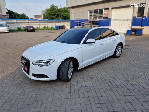 Audi A6 2014 белый - фото 36