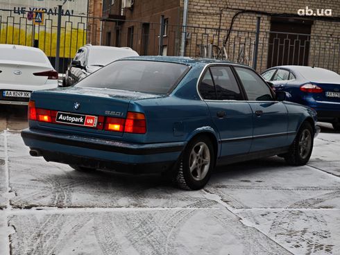 BMW 5 серия 1993 синий - фото 10
