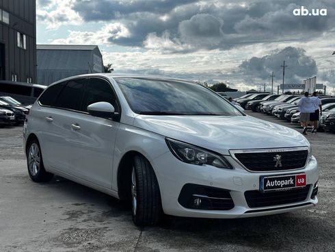 Peugeot 308 2019 белый - фото 14