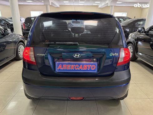 Hyundai Getz 2008 синий - фото 8